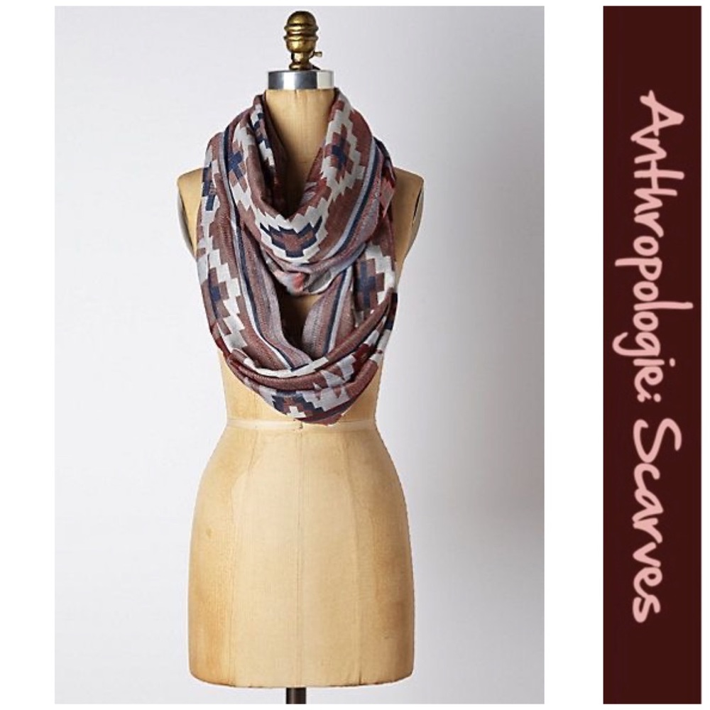 NWTs Anthro “Shopa Jacquard Scarf” by Raj